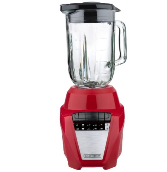LICUADORA BLACK & DECKER 1.25LT  ROJA BL0876-1RDCL JARRA VIDRIO 700W