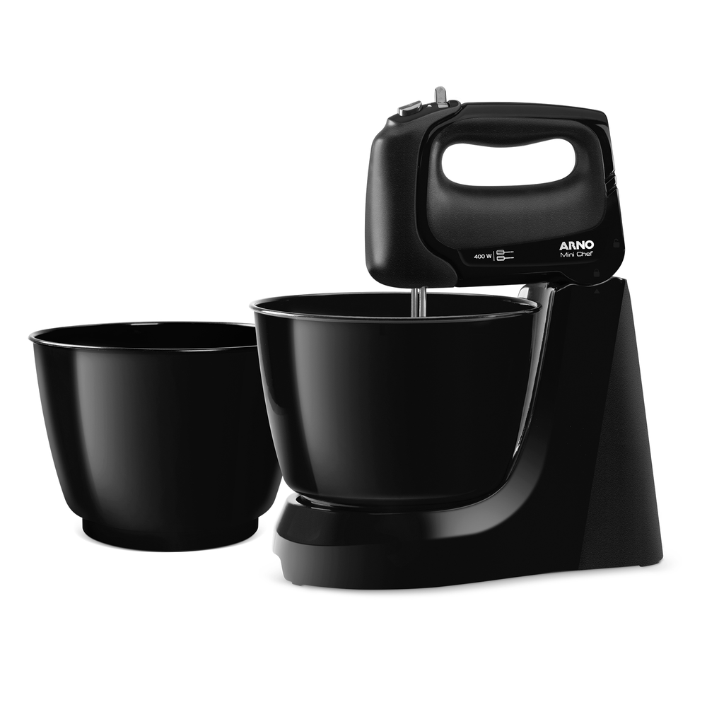 BATIDORA ARNO MINI CHEF H11 4V 2 BOWLS NEGRO 220V
