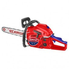 Motosierra a combustión 18" 46cc (2.4Hp). Emtop