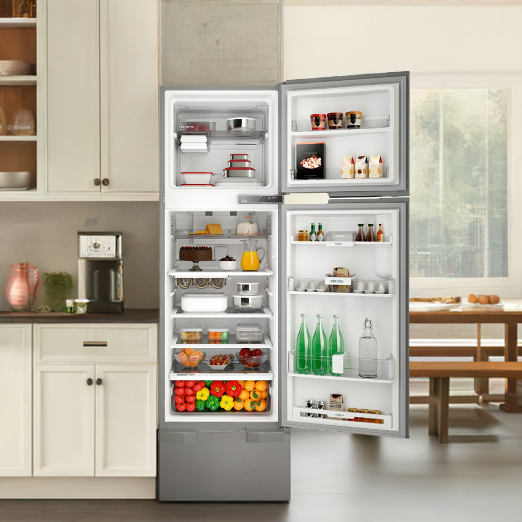 HELADERA WHIRLPOOL WRM44HK 375/400L EVOX FRIO SECO