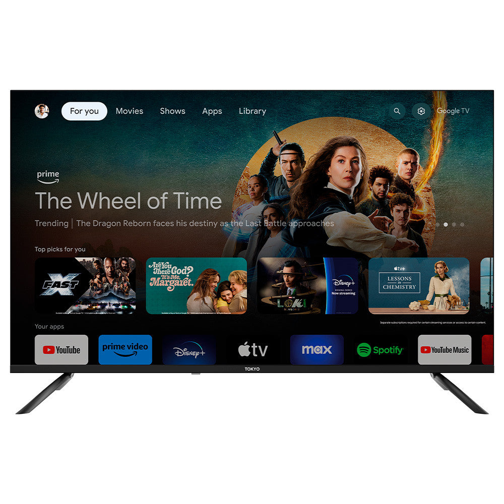 SMART TV TOKYO GOOGLE TV 32" HD FRAMELESS C/ CHROMECAST INCLUIDO