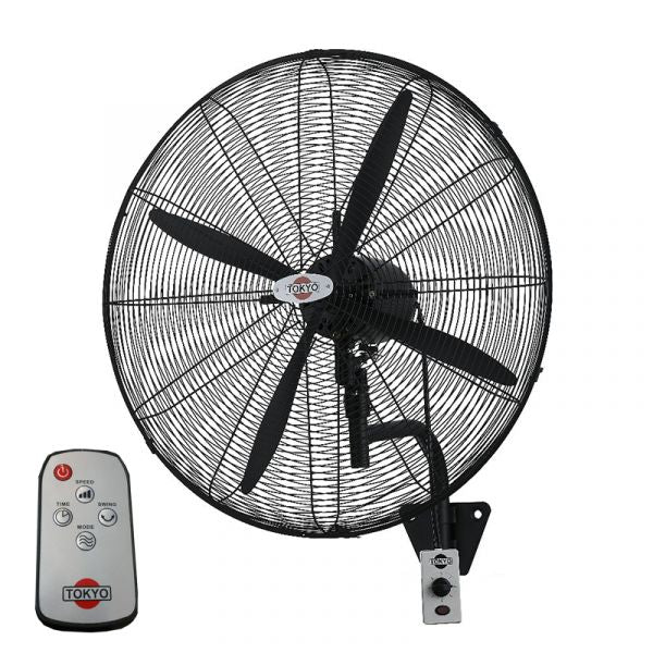 VENTILADOR DE PARED TOKYO 26" C/CONTROL T2280 NDUSTRIAL