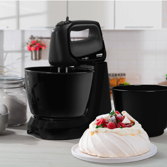 BATIDORA ARNO MINI CHEF H11 4V 2 BOWLS NEGRO 220V