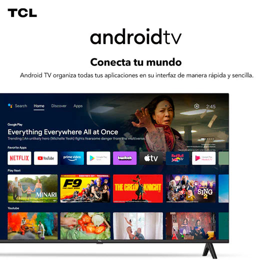 Smart TV 43" TCL Full HD Android TV