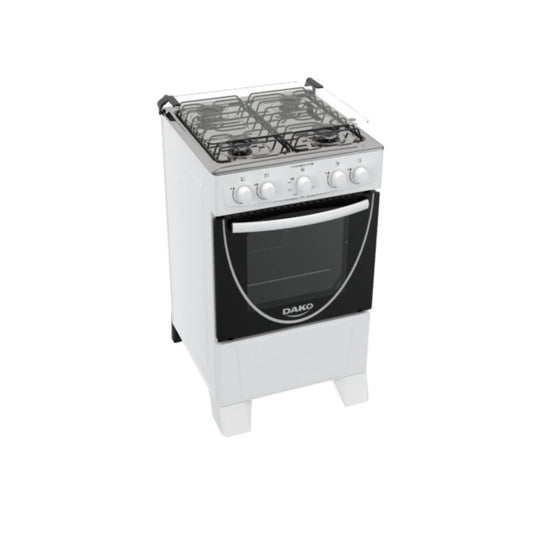 COCINA DAKO AMAZONAS 4 HORNALLAS BLANCO