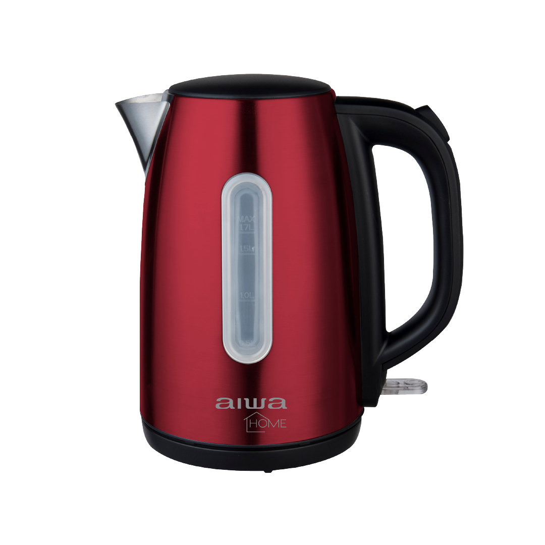 Jarra electrica - Acero inox en Rojo