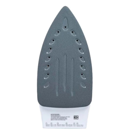 Plancha Black & Decker IRBD100-CL a vapor blanco