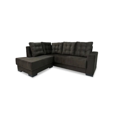 Sofa Abba New Uruguay Esquinero Marrón