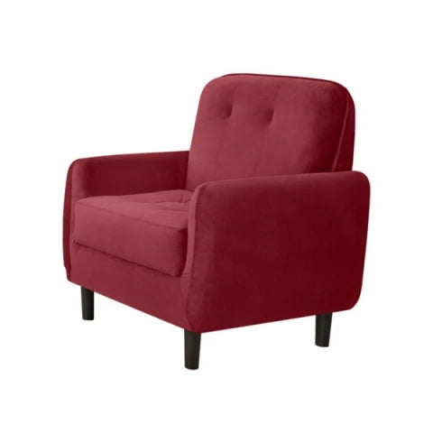 JUEGO DE LIVING ABBA RAVENA BORDO SOFA+POLTRONA+PUFF