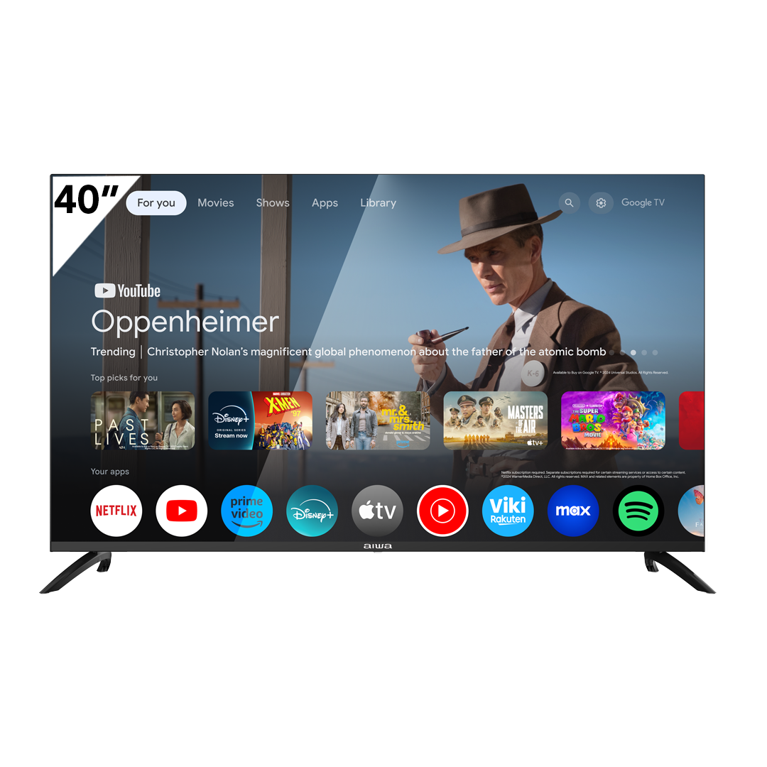 TV 40" HD D-LED GOOGLE ANDROID ISDB-T+smart