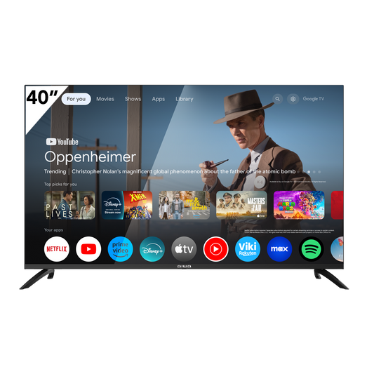 TV 40" HD D-LED GOOGLE ANDROID ISDB-T+smart