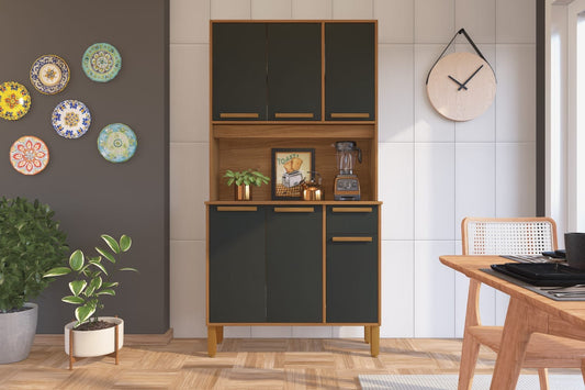 KIT COCINA 6P 1CAJ LAGOS INDÉKES FRE/PLOMO