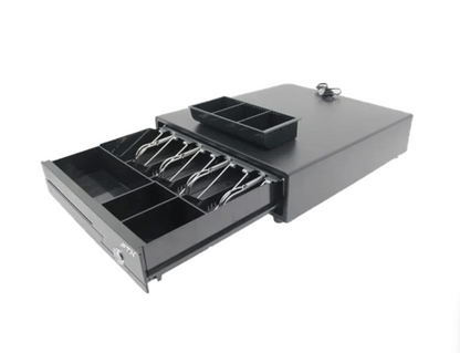 CAJA DE DINERO FTX LAS-335 ACERO RJ11/4B/5M/1R 335MM X 360MM X 80MM