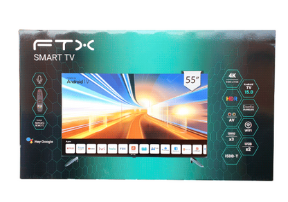 TV 55" FTX55UHD5V1 4K UHD DIG/3HDMI/2USB/RED/AND15
