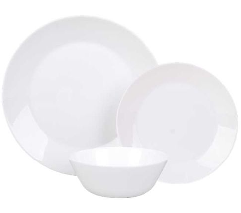 JUEGO DE OLLAS 4 PIEZAS VERONESE + JUEGO DE CUBIERTOS 30 PIEZAS + JUEGO DE PLATOS 18 PIEZAS BLANCO