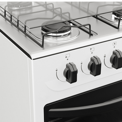 COCINA 4 HORNALLAS MBARETE NEW ABBATEC BLANCO