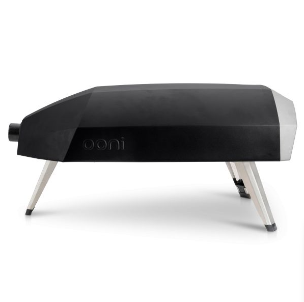 HORNO OONI A GAS PARA PIZZA KODA 12 NEGRO/PLATA UU-P06A00