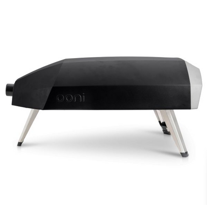 HORNO OONI A GAS PARA PIZZA KODA 12 NEGRO/PLATA UU-P06A00
