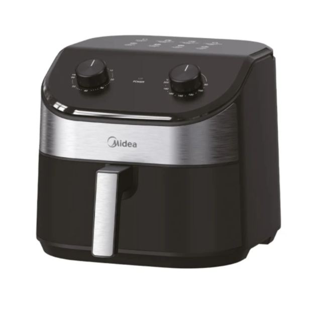 Freidora Air Fryer Midea 4.5 Litros Negra