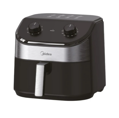 Freidora Air Fryer Midea 4.5 Litros Negra
