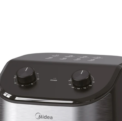 Freidora Air Fryer Midea 4.5 Litros Negra