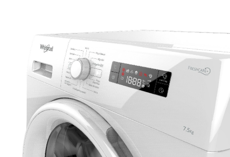 LAVARROPAS WHIRLPOOL FRESHCARE WLF752B 7.5KG INVERTER CARGA FRONTAL 1200RPM