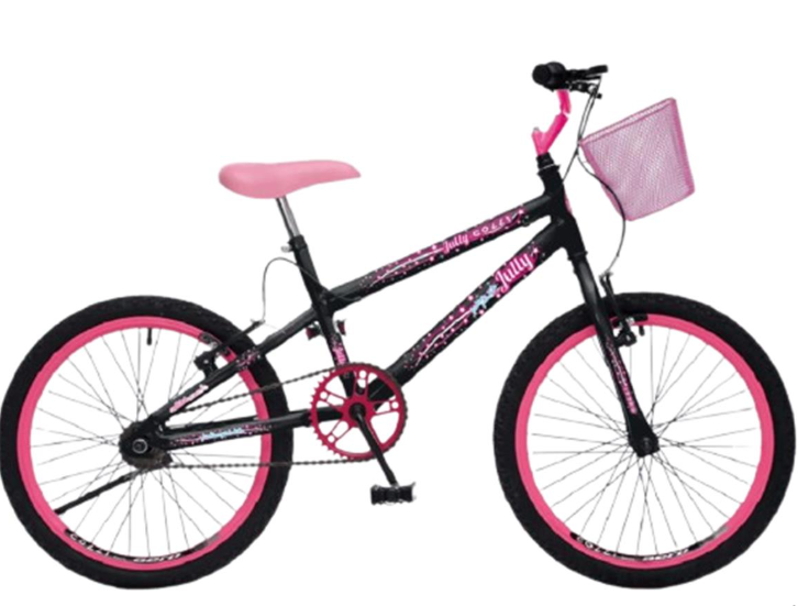 BICICLETA COLLI JULY ARO 20 NG/FOSCO