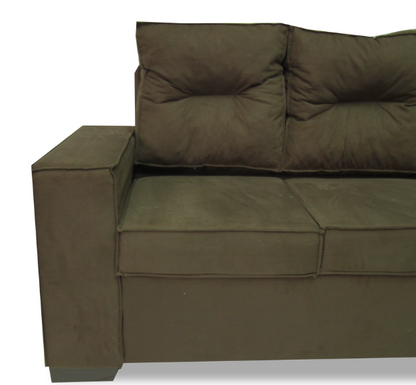 SOFA JORDAN TRES LUGARES + POLTRONA + PUFF ABBA 871|590