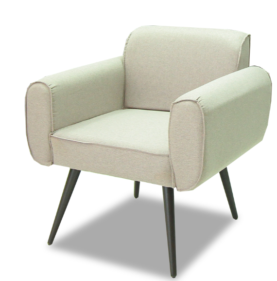 SOFA JORDAN TRES LUGARES + POLTRONA + PUFF ABBA 871|590