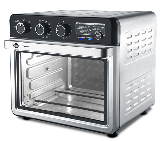 HORNO AIR FRYER TOKYO 34 LTS TURBO 9 FUNCIONES 2000W