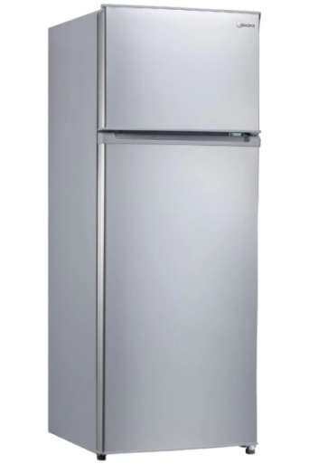 Heladera Midea 300 Litros Frío Húmedo 2 puertas Silver
