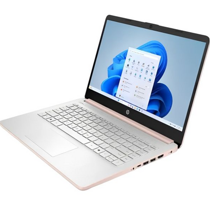 Notebook HP 14-DQ3015 14" Intel Celeron N4500 4 GB DDR4 64 GB eMMC - Pale Rose Gold