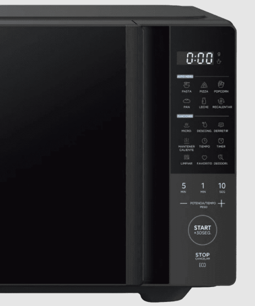 Microondas Midea Espejado - Negro 28L