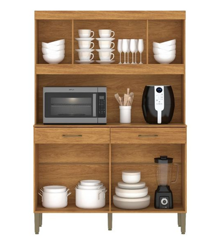 KIT COCINA MOVELMAX LAURA 1.20 CINAMOMO OFF WHITE