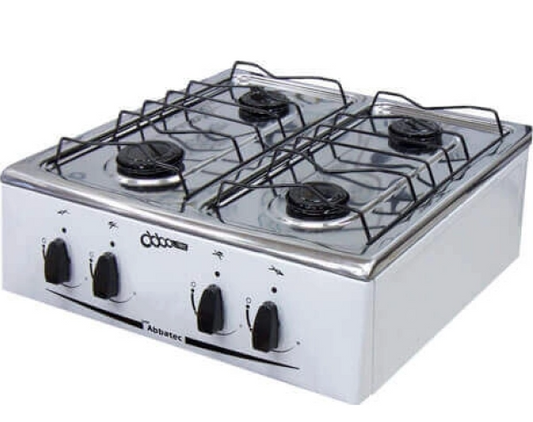 COCINA ABBATEC 4 HORNALLAS MINI BLANCO