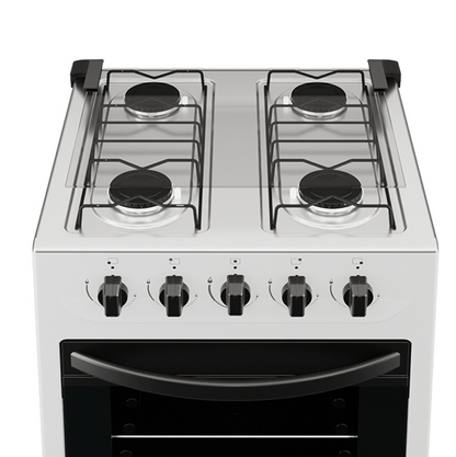 COCINA 4 HORNALLAS MBARETE NEW ABBATEC BLANCO