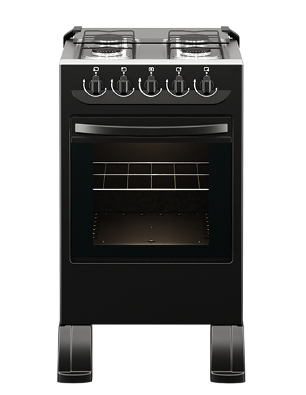 COCINA 4 HORNALLAS MBARETE NEW ABBATEC NEGRO