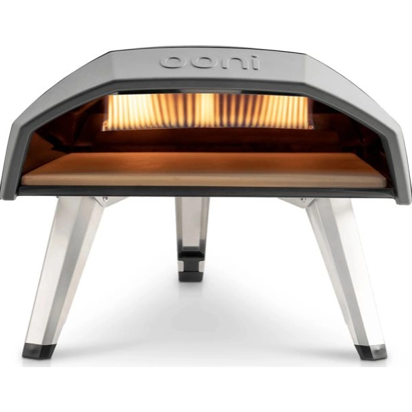 HORNO OONI A GAS PARA PIZZA KODA 12 NEGRO/PLATA UU-P06A00