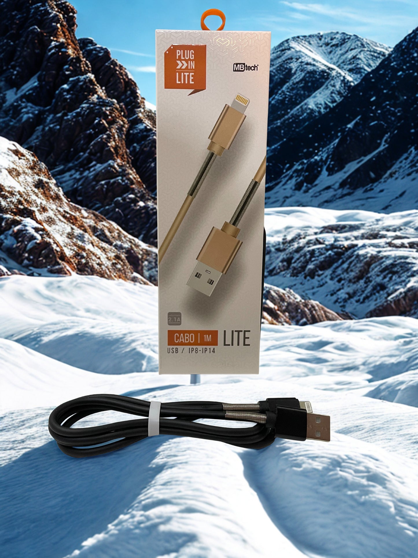 CABLE USB 1M USB/IPHONE CARGA/DATOS NEGRO