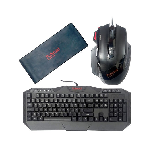 Gaming Keyboard-Span (Wired) + Mouse + Mouse Pad