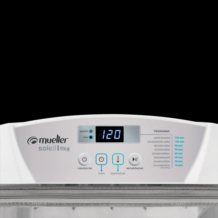 SECARROPA MUELLER 8KG SOLEIL DE PARED 220/50HZ