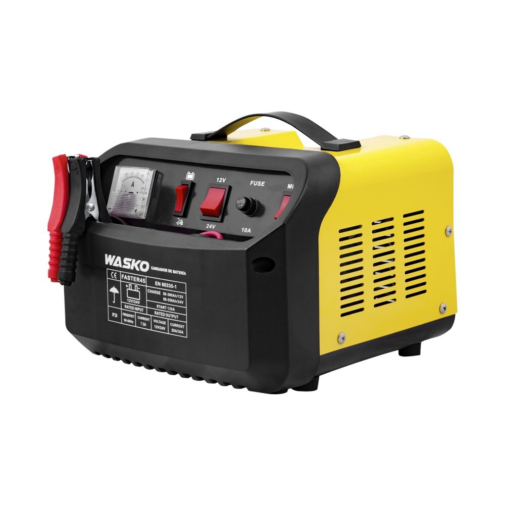 CARGADOR DE BATERIA WASKO 45A
