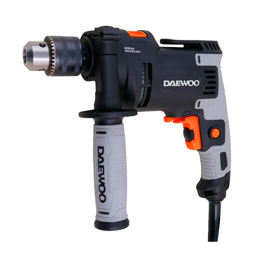 TALADRO PERCUTOR REVERSIBLE DAEWOO 550W 3000RPM