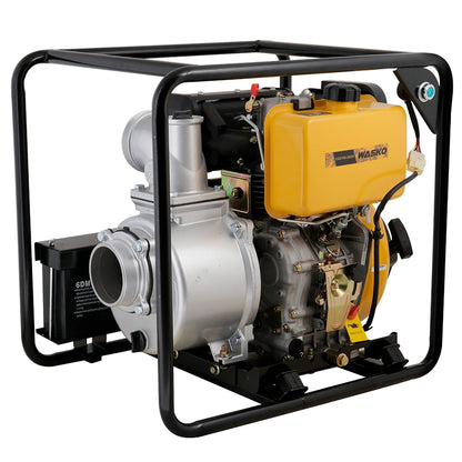 BOMBA DIESEL 4" 9HP WASKO ARR ELECTRICO