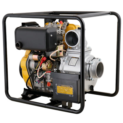BOMBA DIESEL 4" 9HP WASKO ARR ELECTRICO