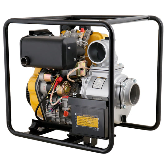 BOMBA DIESEL 4" 9HP WASKO ARR ELECTRICO