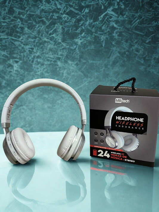 AURICULAR BT INALAMBRICO MBTECH 24 HS P/ANDROID E IOS WH