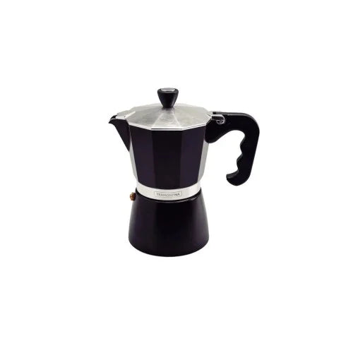 Cafetera Expresso Italiana Tramontina 320ml Aluminio Negro