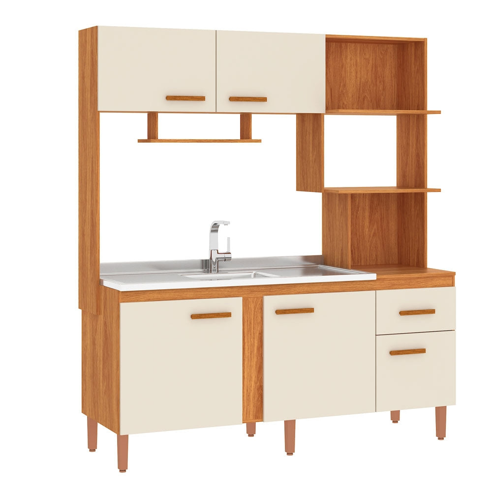 KIT DE COCINA NEW SEVILLA CINAMOMO OFF WHITE
