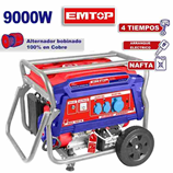 Generador 9000w Naftero. Arranque eléctrico. Emtop Caja